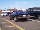 Black "late model" Vega, photo by Ken Sensi