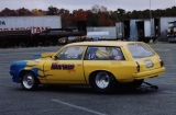 Yellow Vega Wagon with Blue Flames, photo by Randy Wentz