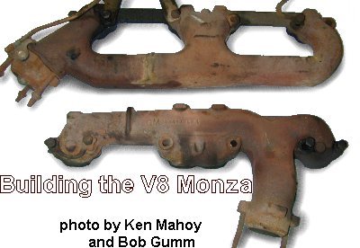 Factory V8 Monza RH & LH Exhaust Manifolds